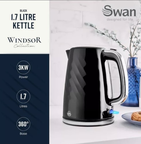Swan windsor cordless jug - windsor,