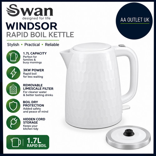 Swan sk14611wht windsor rapid - sk14611wht,