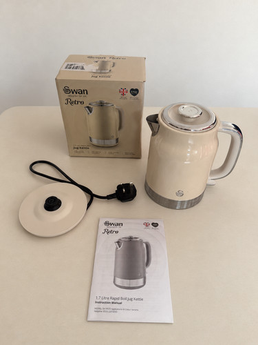 Swan sk19025c retro jug kettle - retro,