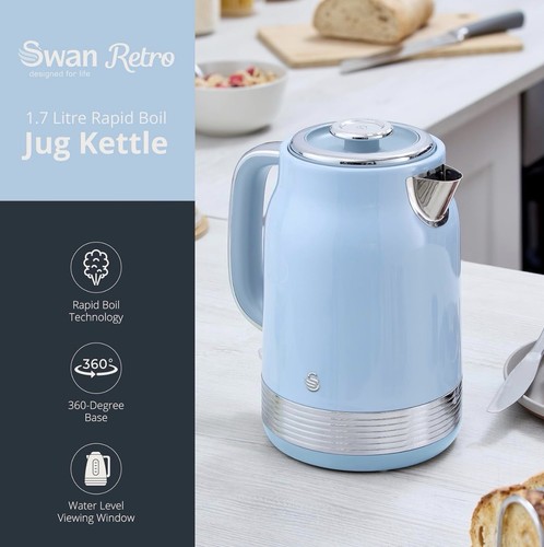 Swan retro kettle 7l - swan, 1.7l