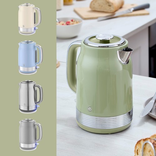 Swan retro jug kettle - 1.7l,