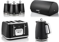 Swan Serenity Black Kettle