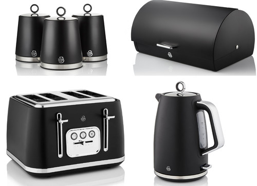 Swan serenity black kettle - serenity,