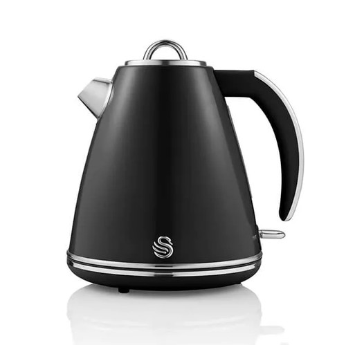 Swan retro black - black, litre