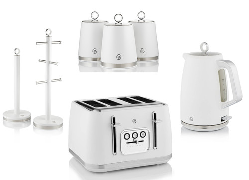 Swan serenity white kettle - serenity,
