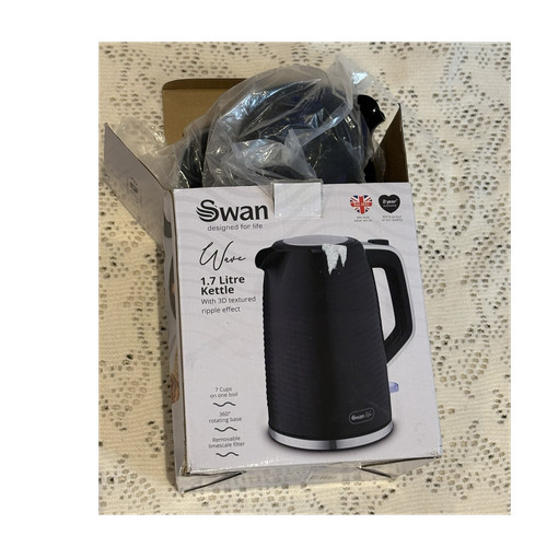 Swan black cordless - black,