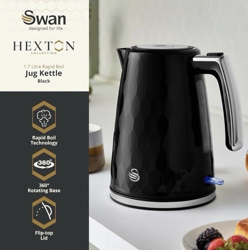 Swan hexton black rapid boil - swan,
